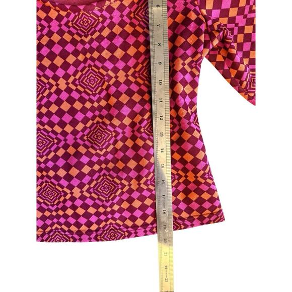 Patrick Cox Wannabe Crop Sweater Y2K Funky Retro Groovy Street wear - Picture 6 of 9